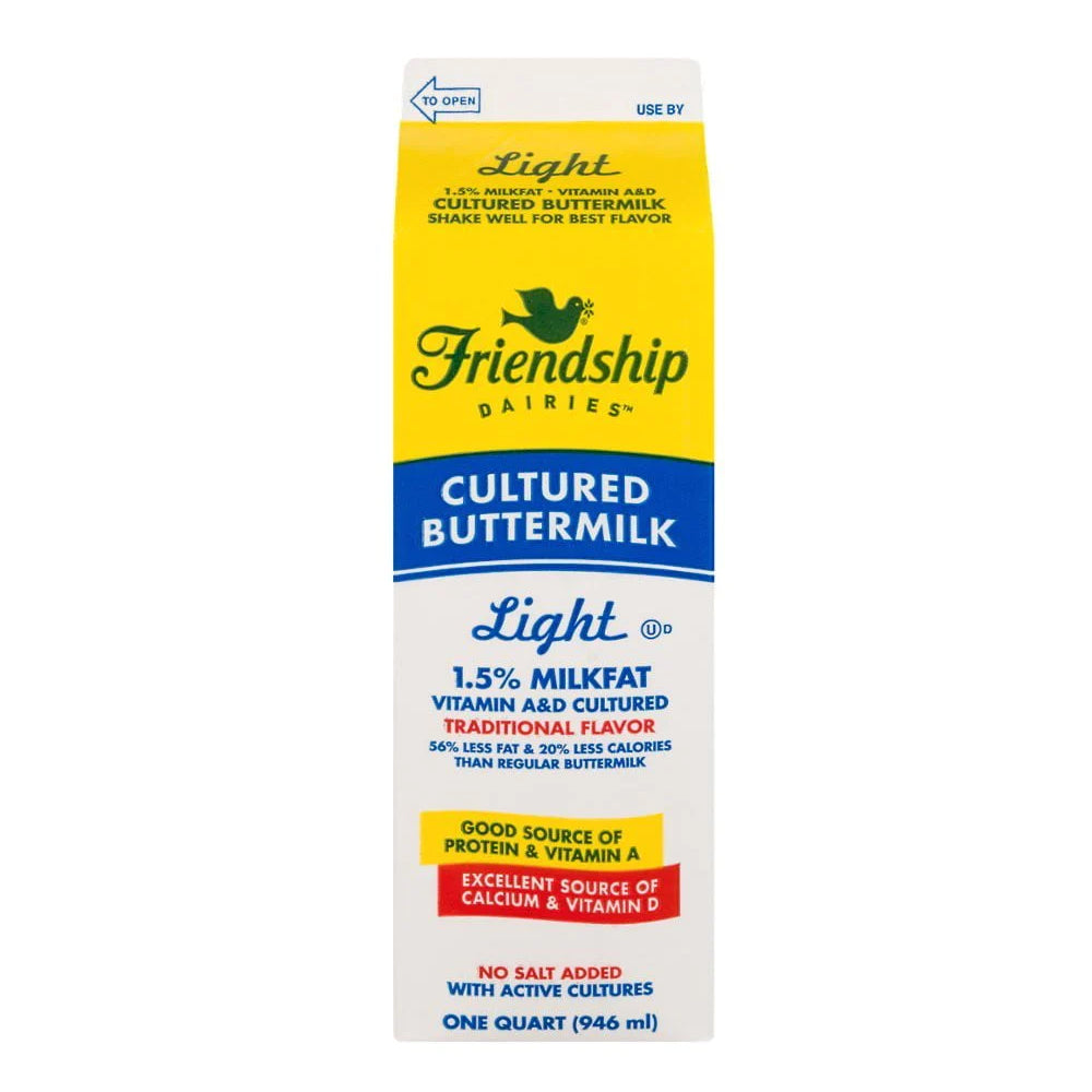 Friendship Dairies Cultured Buttermilk 1 Quart (32 oz) Asian Veggies