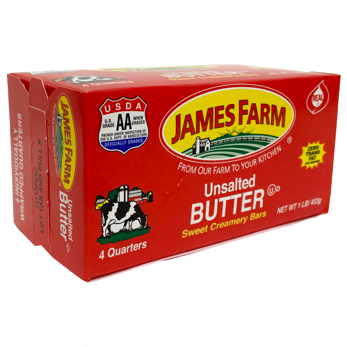  James Farm - Liquid Margarine - 1 GAL : Grocery & Gourmet Food