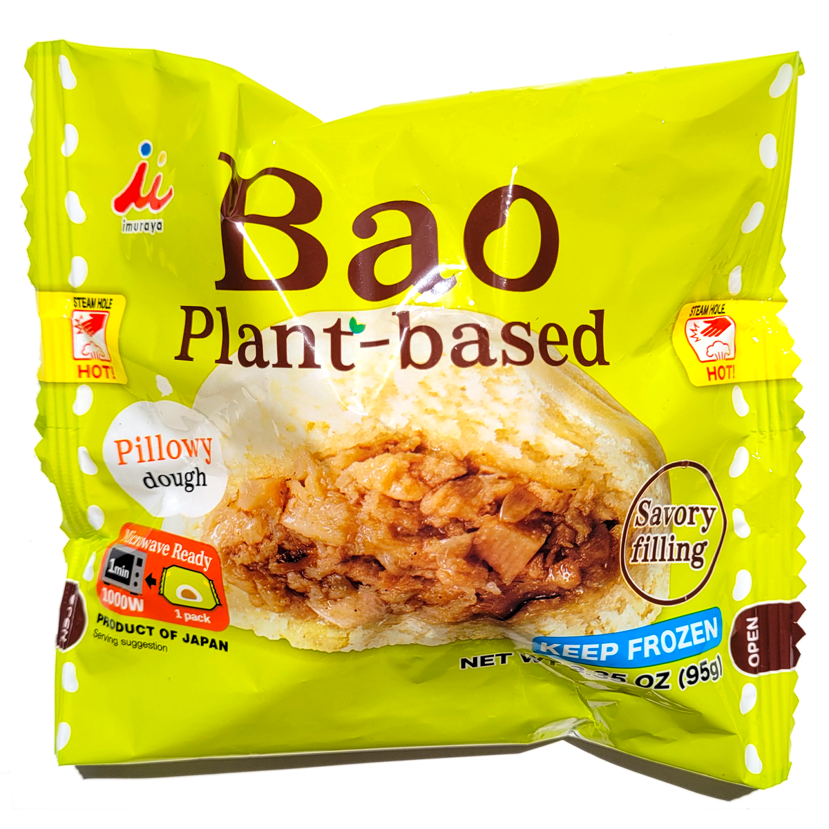 Bao hoi Imuraya plant based bao