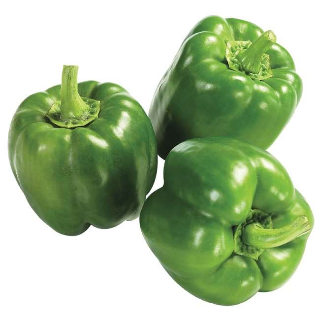Green Bell Pepper/Chile Campana Verde