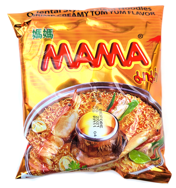 Mama Ramen Instant Noodles Variety Pack, Chicken, PA Lo Duck, Tom Yum Shrimp Flavors 30 Pack - Ramen Noodles Bulk - Ramen Soup, Size: 30 Piece