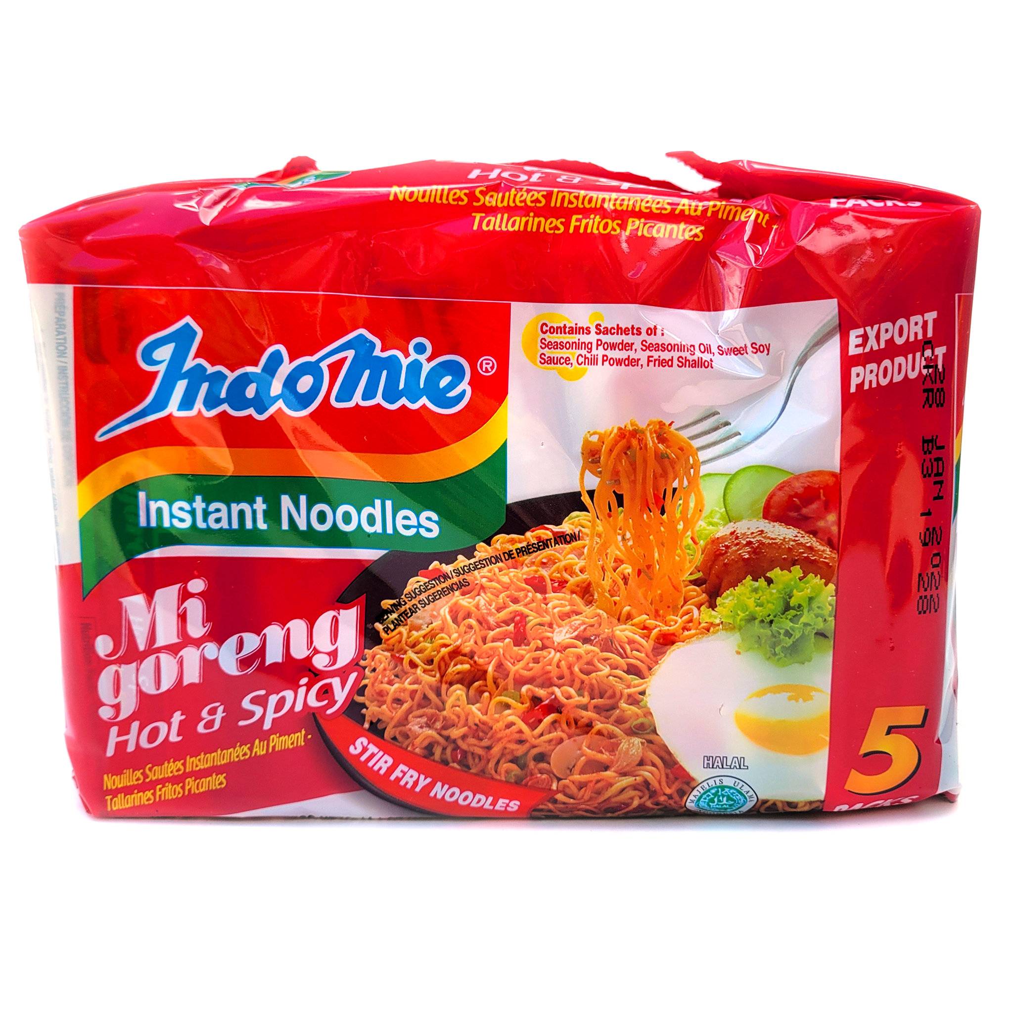 Indomie Mi Goreng Fried Noodle, 5 Pack
