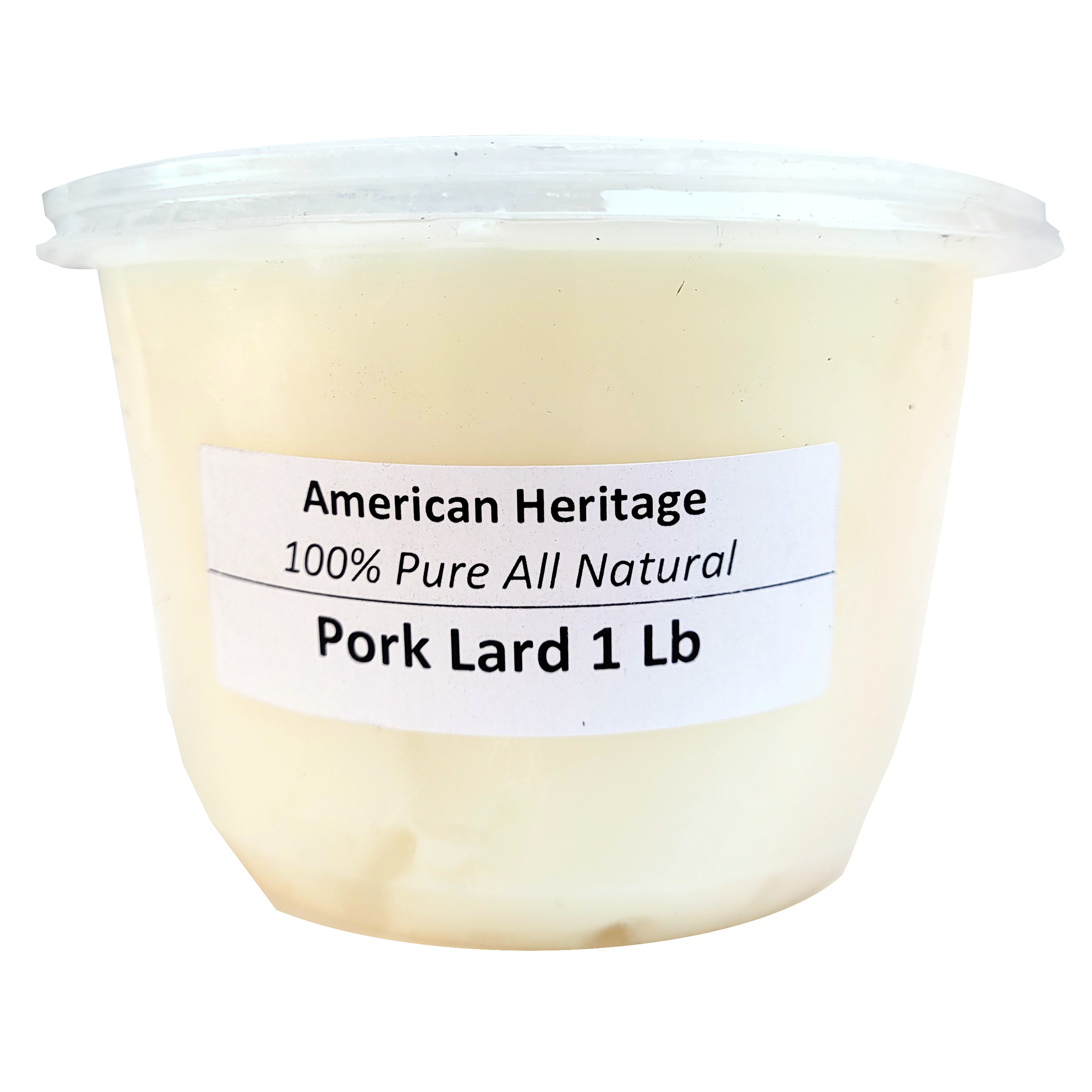 Heritage 100% Pure All Natural Pork Lard - 1 Lb – Asian Veggies