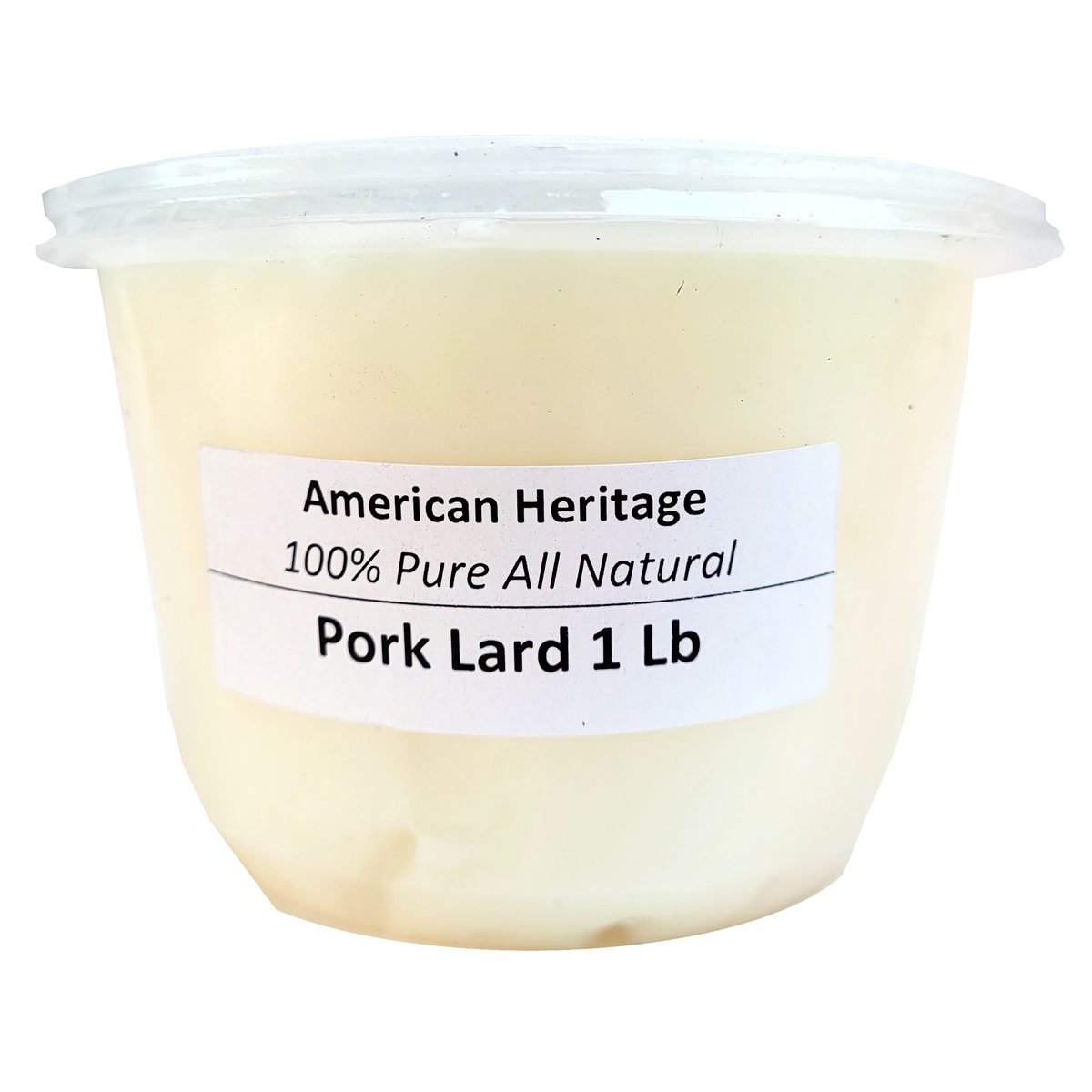 Heritage 100% Pure All Natural Pork Lard - 1 Lb – Asian Veggies