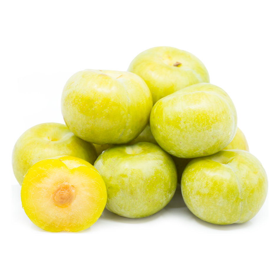Green plums best sale