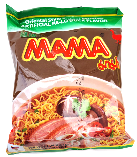 MAMA Ramen Style Instant Oriental Noodles Variety 30 Pack, Chicken, Pork,  Creamy Shrimp