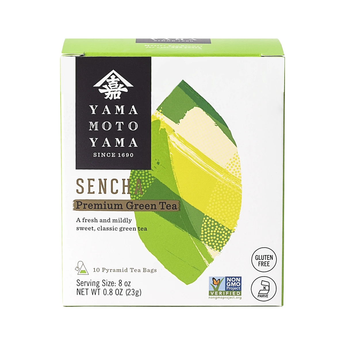 Yamamotoyama Sencha Premium Green Tea - 0.8 oz (10 Pyramid Tea