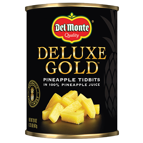 Del Monte Deluxe Gold Canned Pineapple - 20 oz – Asian Veggies